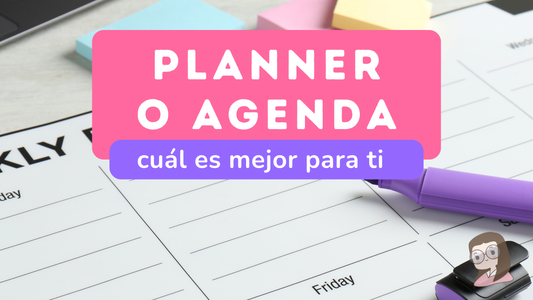 ✏️ Agenda vs Planner: diferencias clave y cuál te conviene más para organizar tu 2025