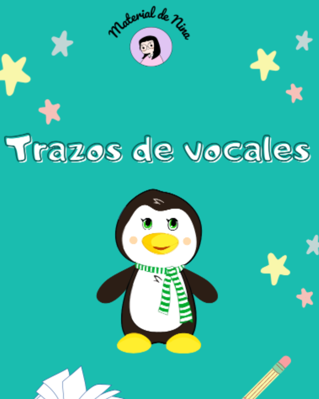 Fichas educativas para aprender las vocales - Actividades para trabajar en el aula