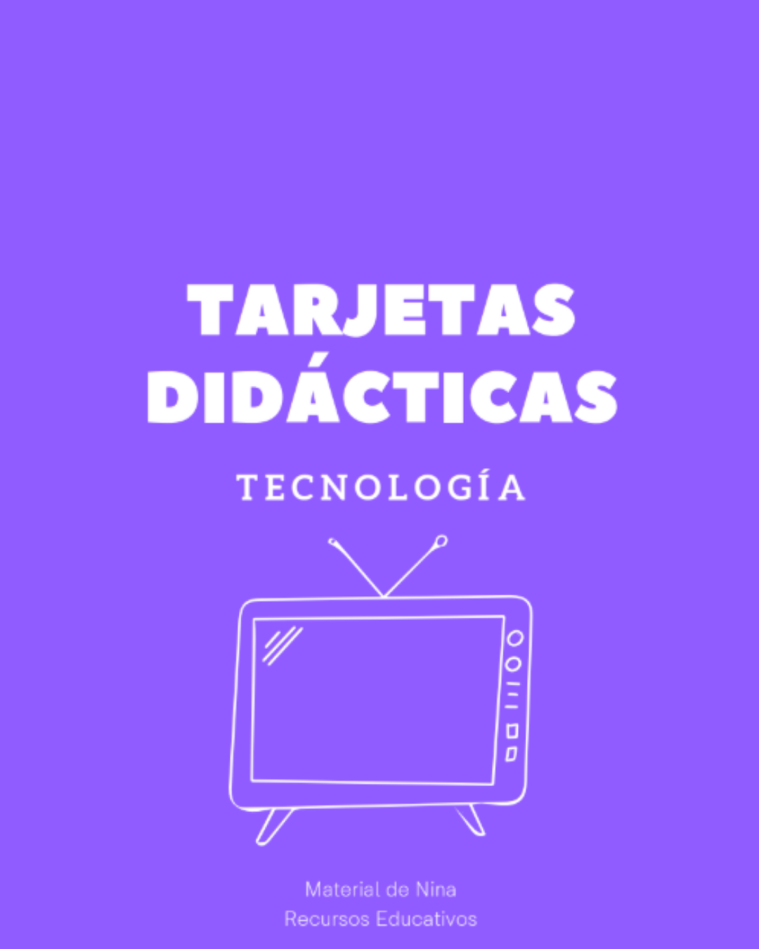 💻🔌 Fichas de Vocabulario de Tecnología para Niños: Aprende Palabras Modernas (Descarga Gratis)