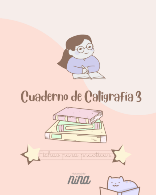 Cuaderno de Caligrafía con Oraciones – Práctica de Escritura Fluida para Niños