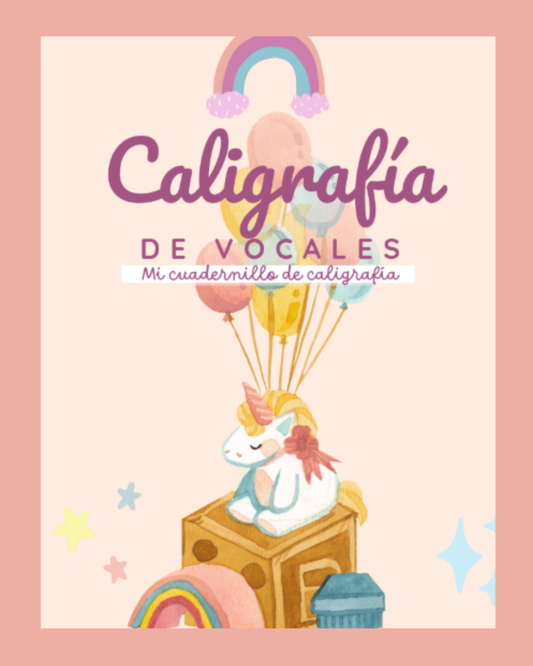 Caligrafía de Vocales