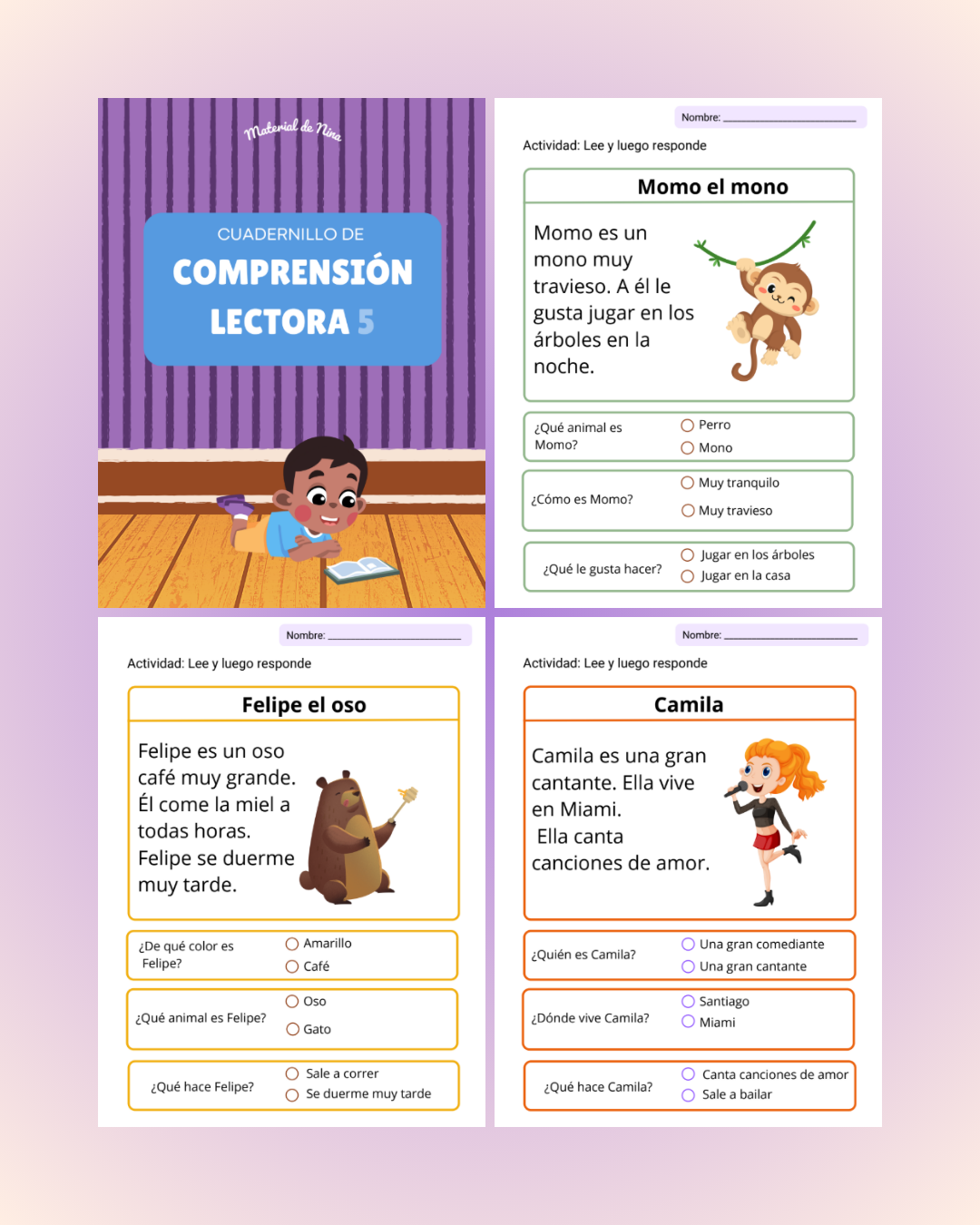 Comprensión Lectora 5