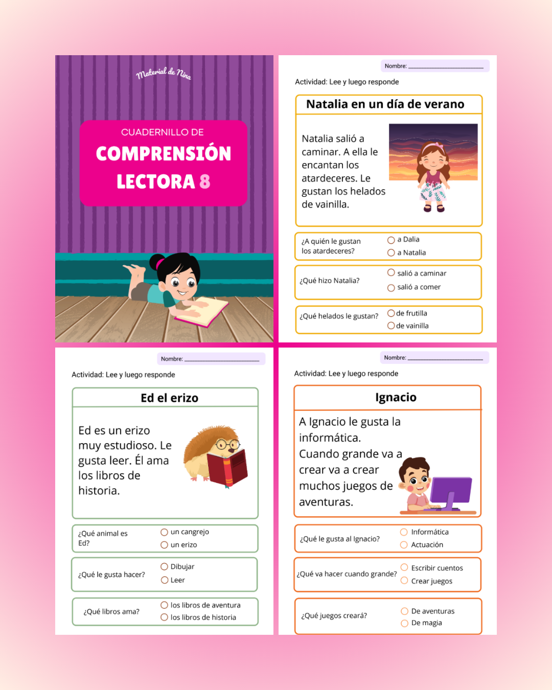 Compresión Lectora 8