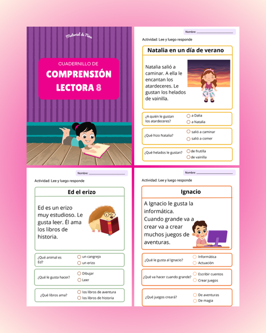 Compresión Lectora 8
