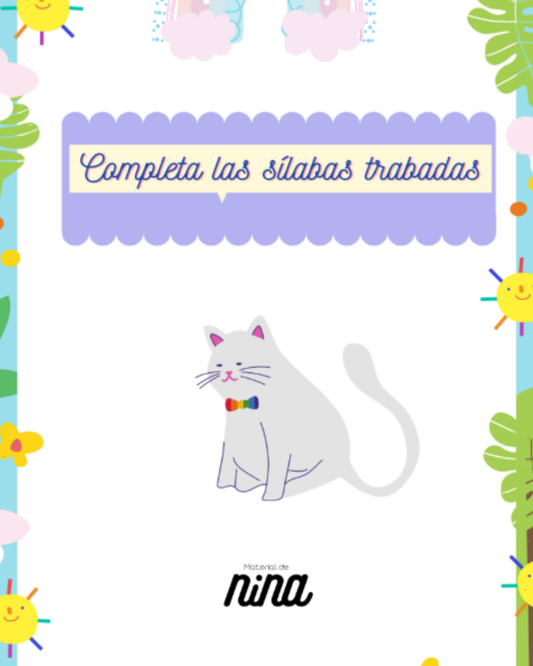 Completa las sílabas trabadas II