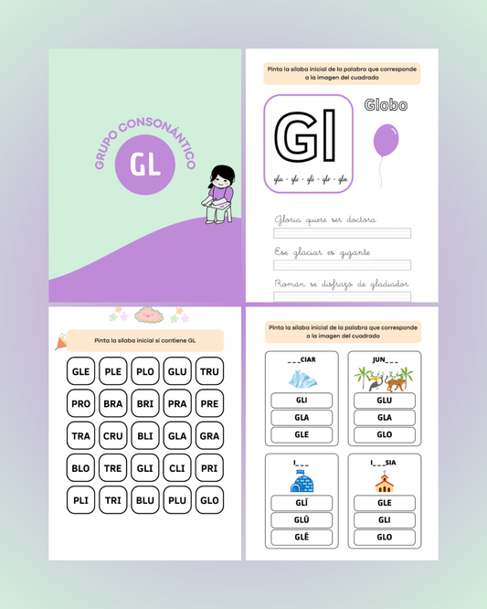 Grupo Consonántico GL