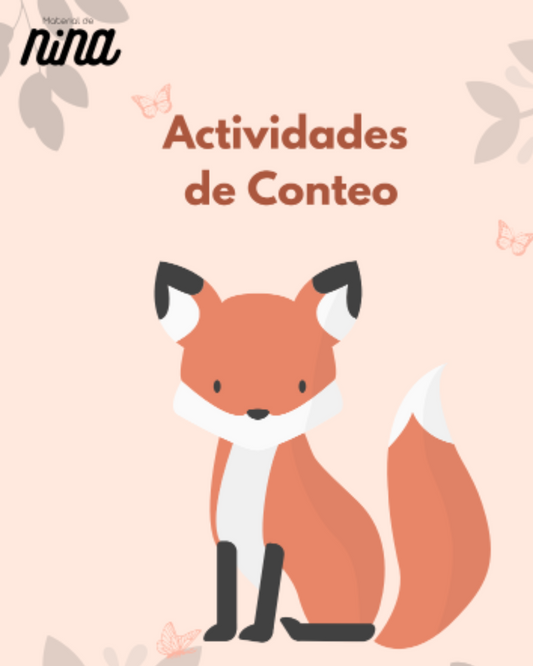 Actividades de conteo de otoño