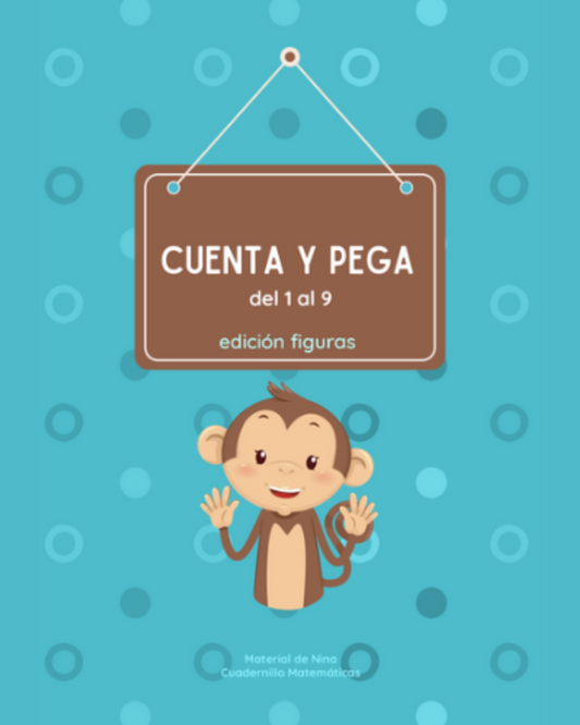 Cuenta y pega del 1 al 9