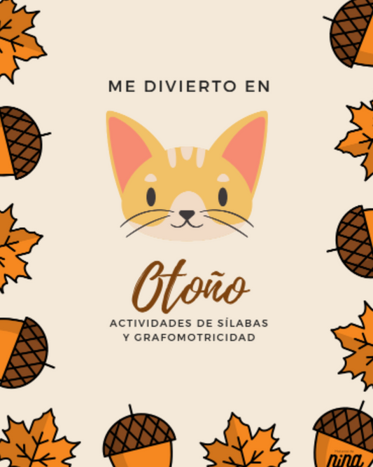 Me divierto en otoño lectoescritura