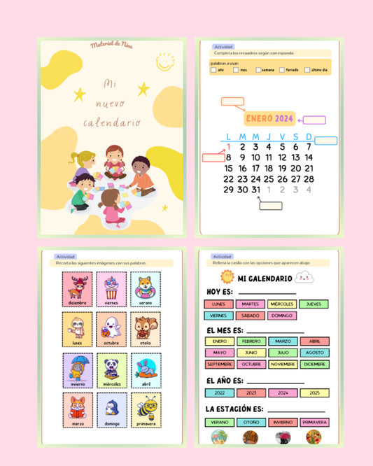 Cuadernillo mi calendario