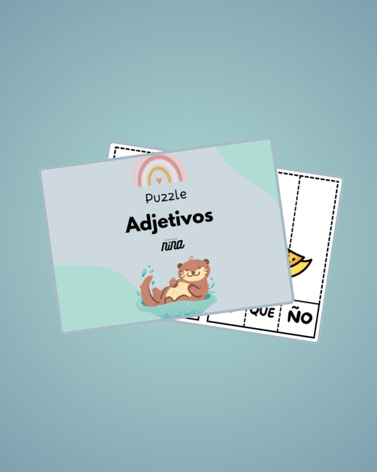 Puzzle Adjetivos