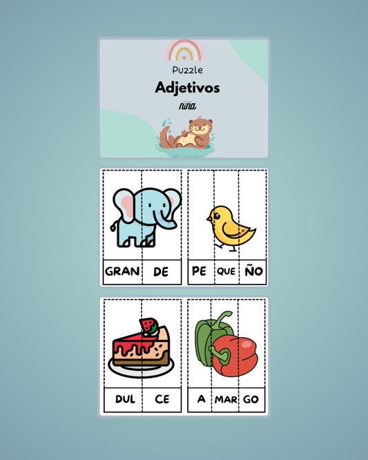 Puzzle Adjetivos