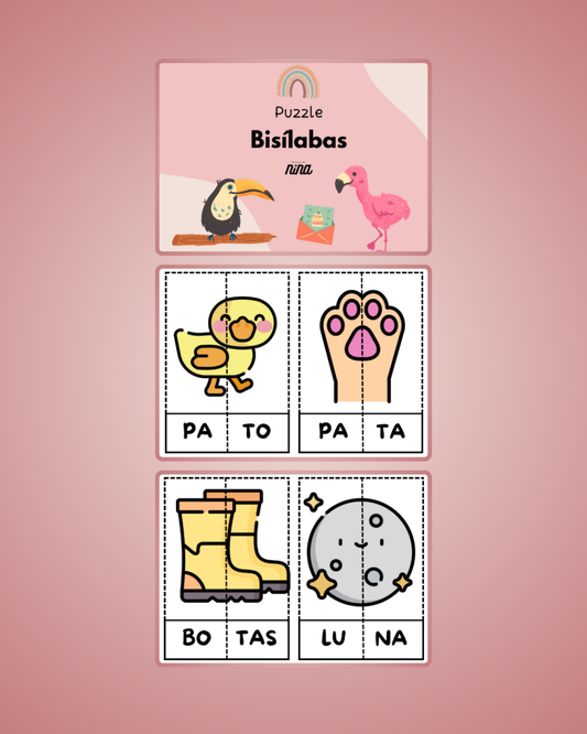 Puzzle Bisílabas