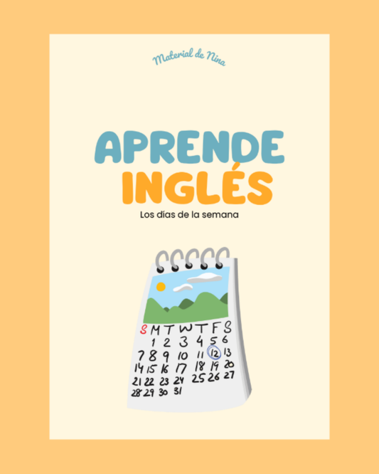 Aprende Inglés - días de la semana
