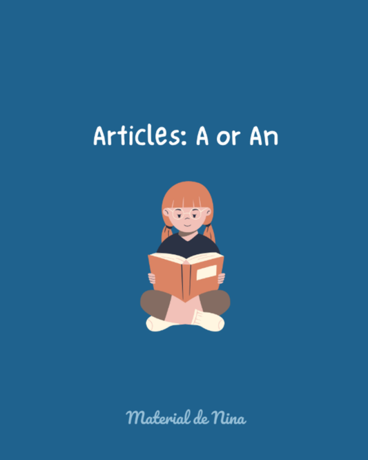 Articles A or An