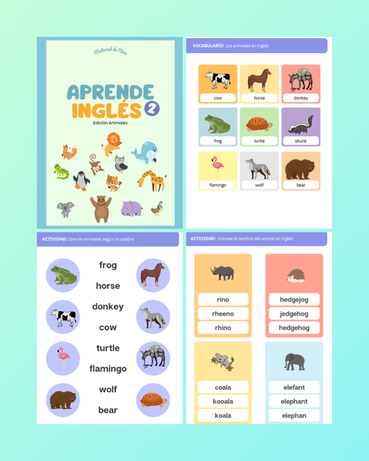 Aprende Inglés - Animales 2
