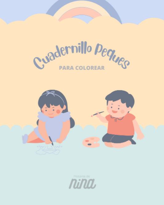 Cuadernillo peques para colorear