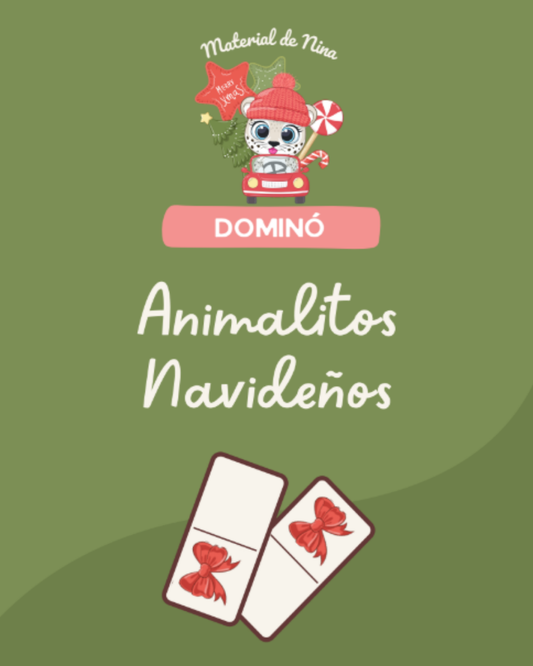 Dominó Animalitos Navideños