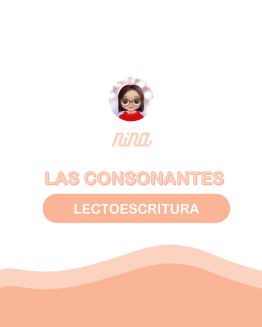 Fichas Educativas Caligrafía de Consonantes – Lectoescritura para Imprimir