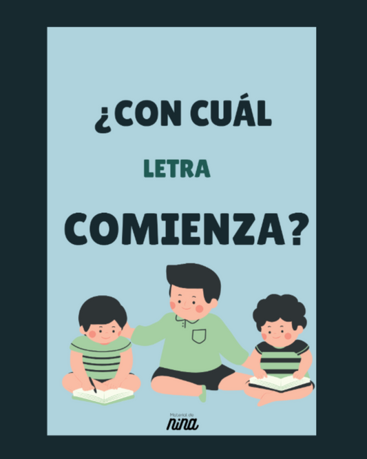 Actividad fonológica en PDF para trabajar el sonido inicial- Gratis para descargar