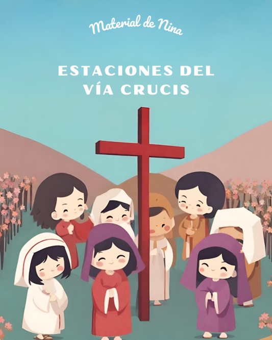Estaciones del Vía Crucis – Divertidas Actividades de Semana Santa para niños