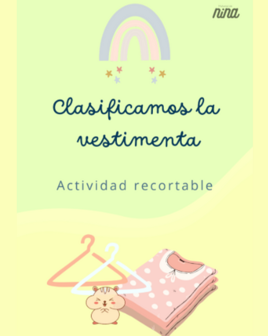 Fichas Imprimibles: Prendas de Vestir y Estaciones del Año – Actividades para Aprender Jugando