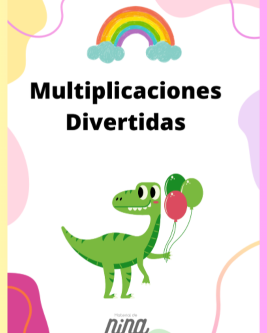 Actividades para aprender a multiplicar con frutas - Descarga gratis