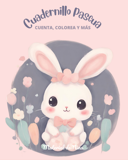 Cuenta, colorea y más – Cuadernillo de Pascua para imprimir gratis
