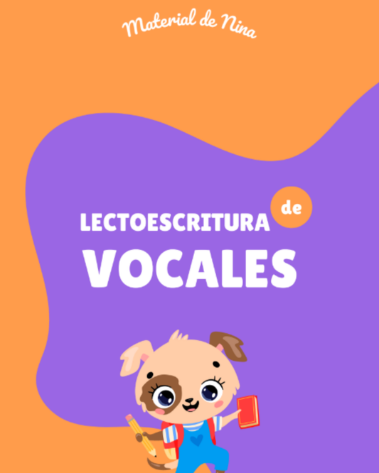 Cuaderno de Escritura Inicial de Vocales – Actividades y Caligrafía para Imprimir